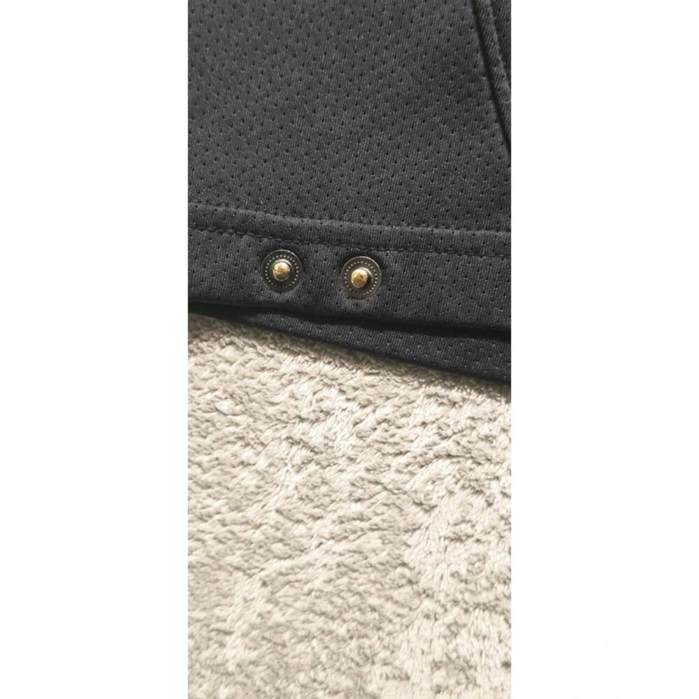Nike Fit Dry Mens Black Conquer Game Lightweight Leg Snap Y2K Track Pants Size L - Picture 16 of 16
